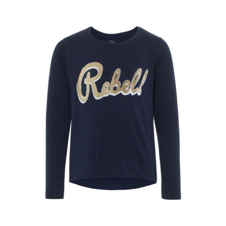 T-shirt Bambina Violet M/L