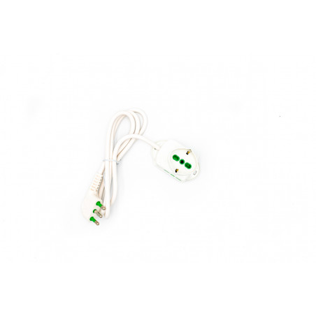 MULTIPRESA POLIVALENTE C/CAVO 3P BIANCA