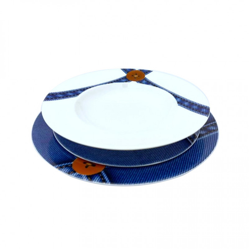 Scherzer - Servizio Piatti per 6 Persone Jeans