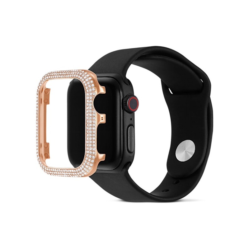 Swarovski - Cover compatibile con Apple Watch ® Sparkling