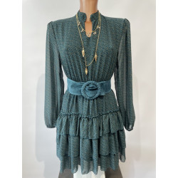 Abito fantasia con balze.