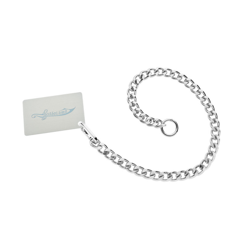 Sciaboliamo - Sabrage Card Con Catena Nera