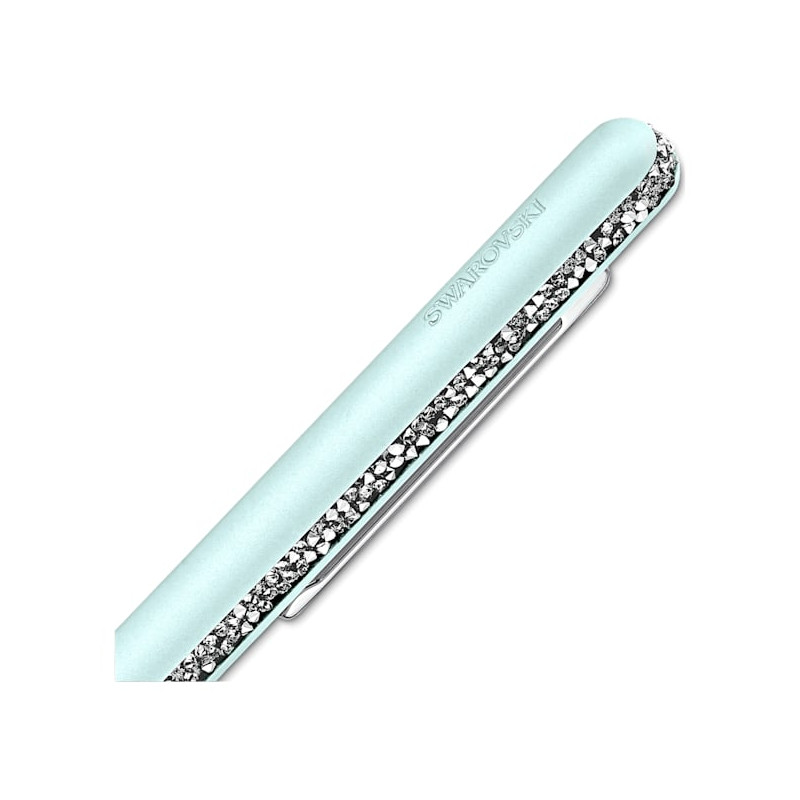 Swarovski - Penna a sfera Crystal Shimmer Verde, Cromato
