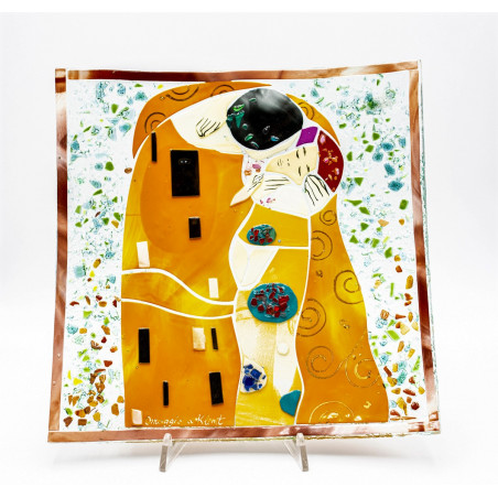 Piatto Artistico Bacio Klimt
