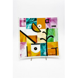 Piatto Artistico Bacio Klimt