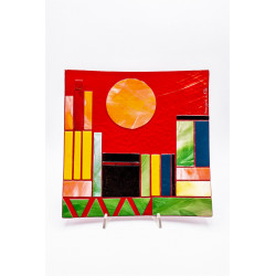 Piatto Artistico Bacio Klimt