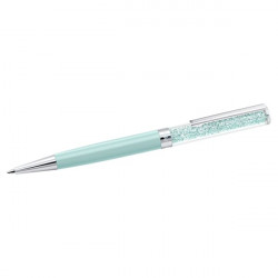Swarovski - Penna a sfera Crystalline Verde, Cromato