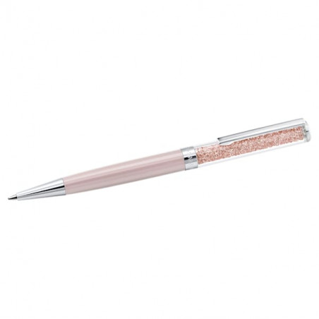 Swarovski - Penna a sfera Crystalline Tono oro Rosa, Cromato