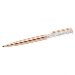 Swarovski  - Penna a sfera Crystalline Tono oro Rosa, Placcato color oro Rosa