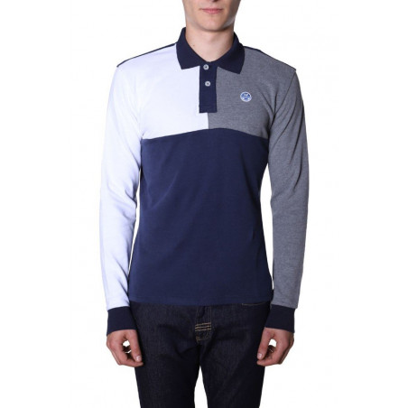 Polo Uomo Contrast