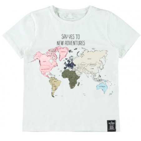 T-shirt Bambino Franco Cartina