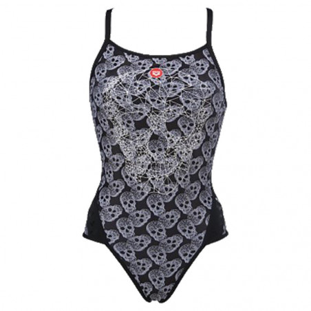 Costume donna Crazy Pop Skulls