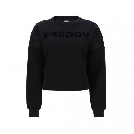 Felpa Donna Tech Cropped...