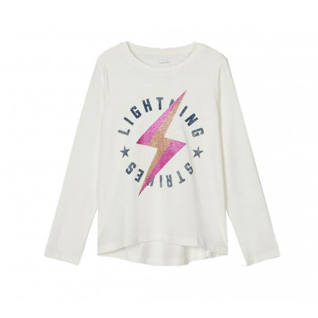 T-Shirt Girl Violet Long...